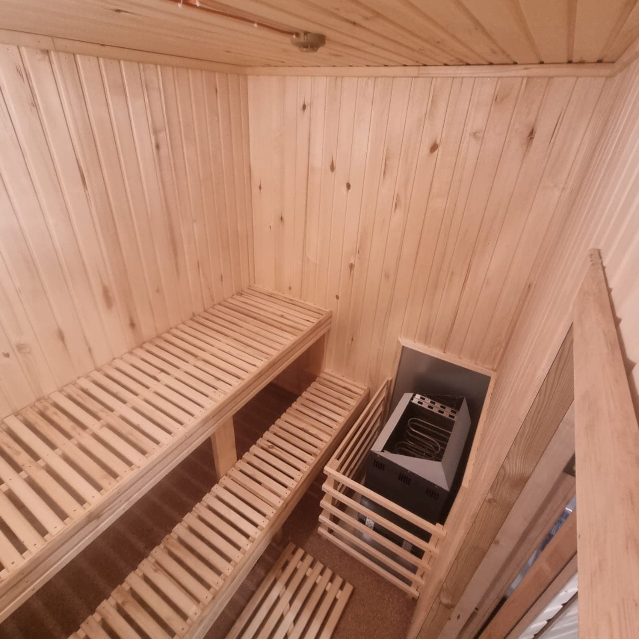 Вагон-сауна с душевой: фотография 1