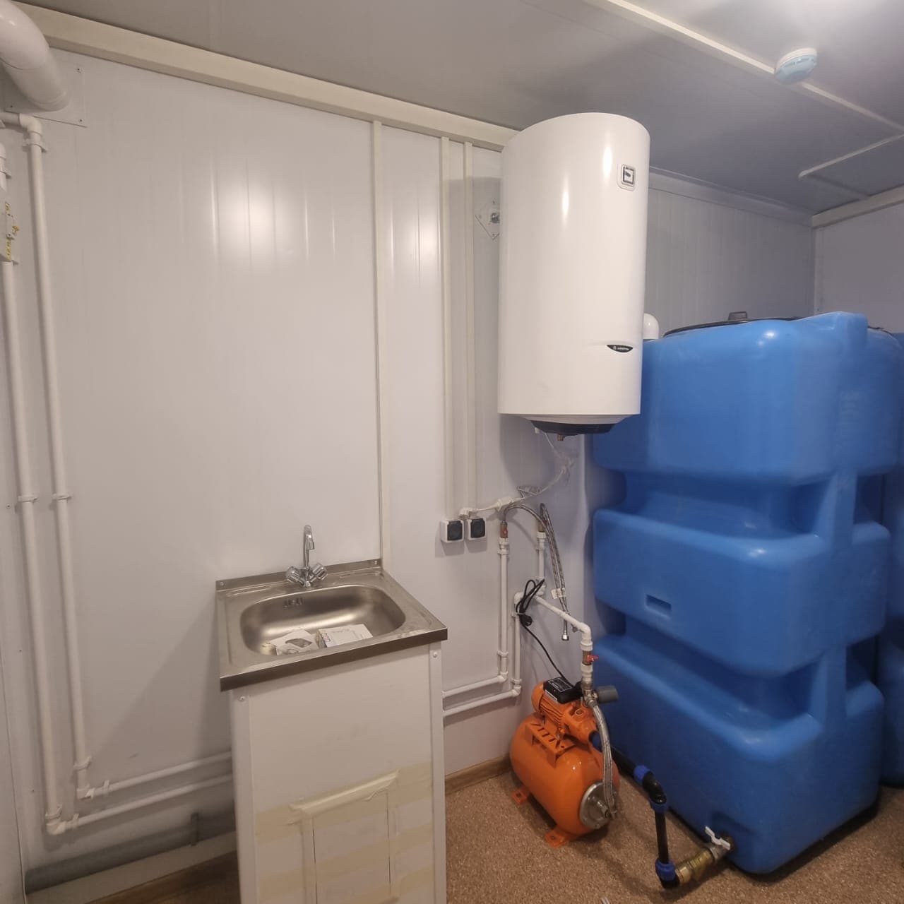 Вагон-сауна с душевой: фотография 3