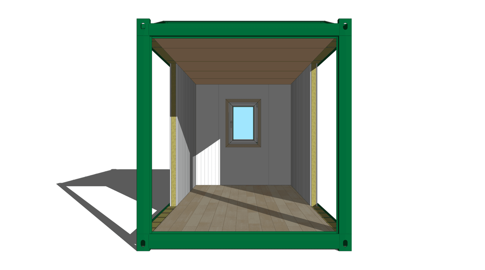 Теплые стены из сэндвич-панелей